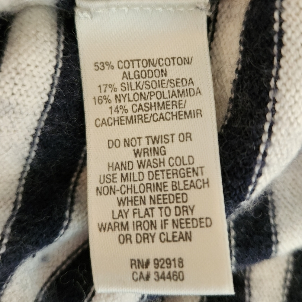 Vintage Juicy Cashmere Striped Top - Picture 13 of 13